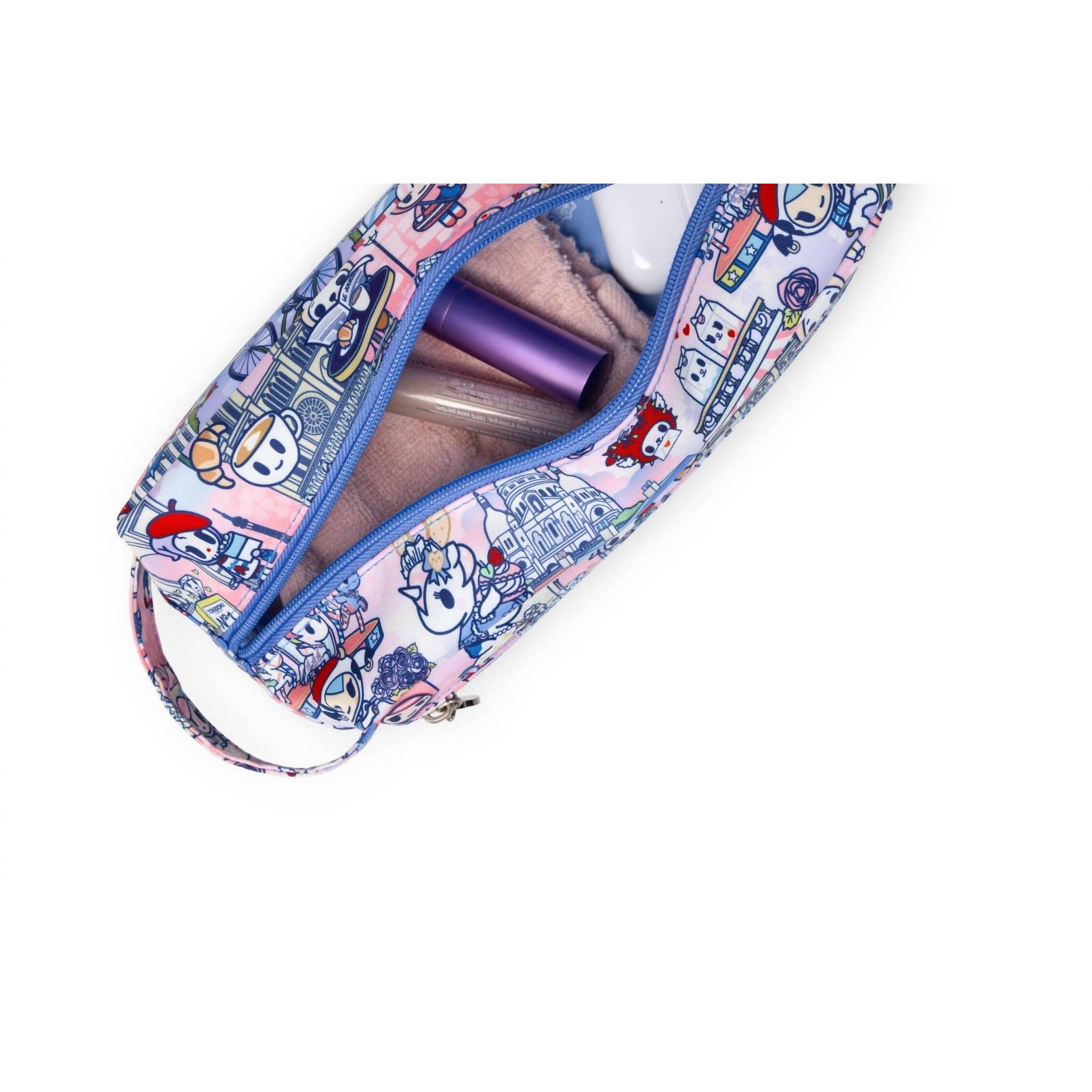 New Jujube Unisex - Be Dapper Toiletry Cosmetic Bag In Tokidoki C'est La Vie P — image 3 of 4